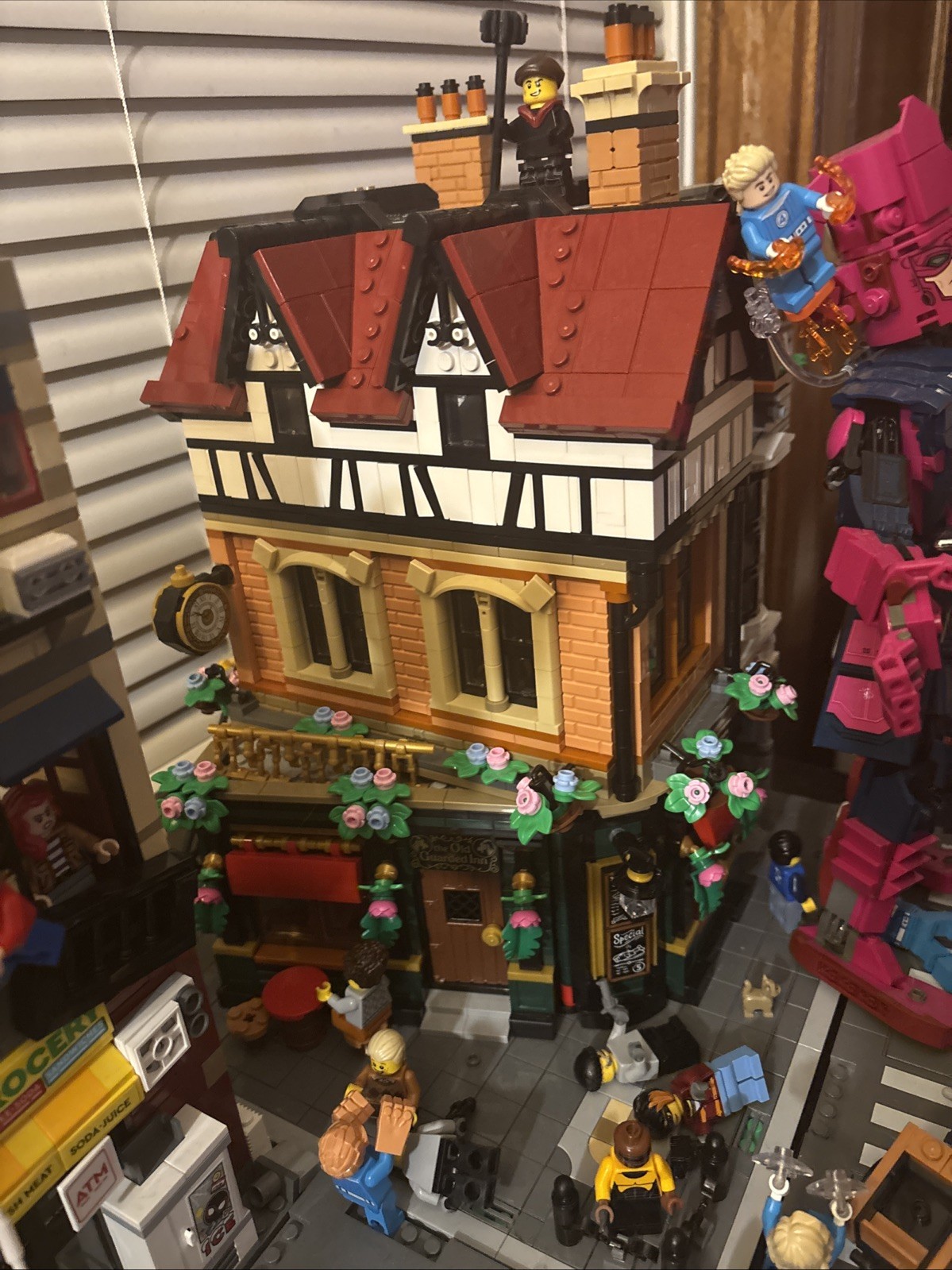 authentic LEGO TUDOR Corner comes assembled the marvelcharacters arenot included authentic LEGO TUDOR Corner comes assembled the marvelcharacters arenot included