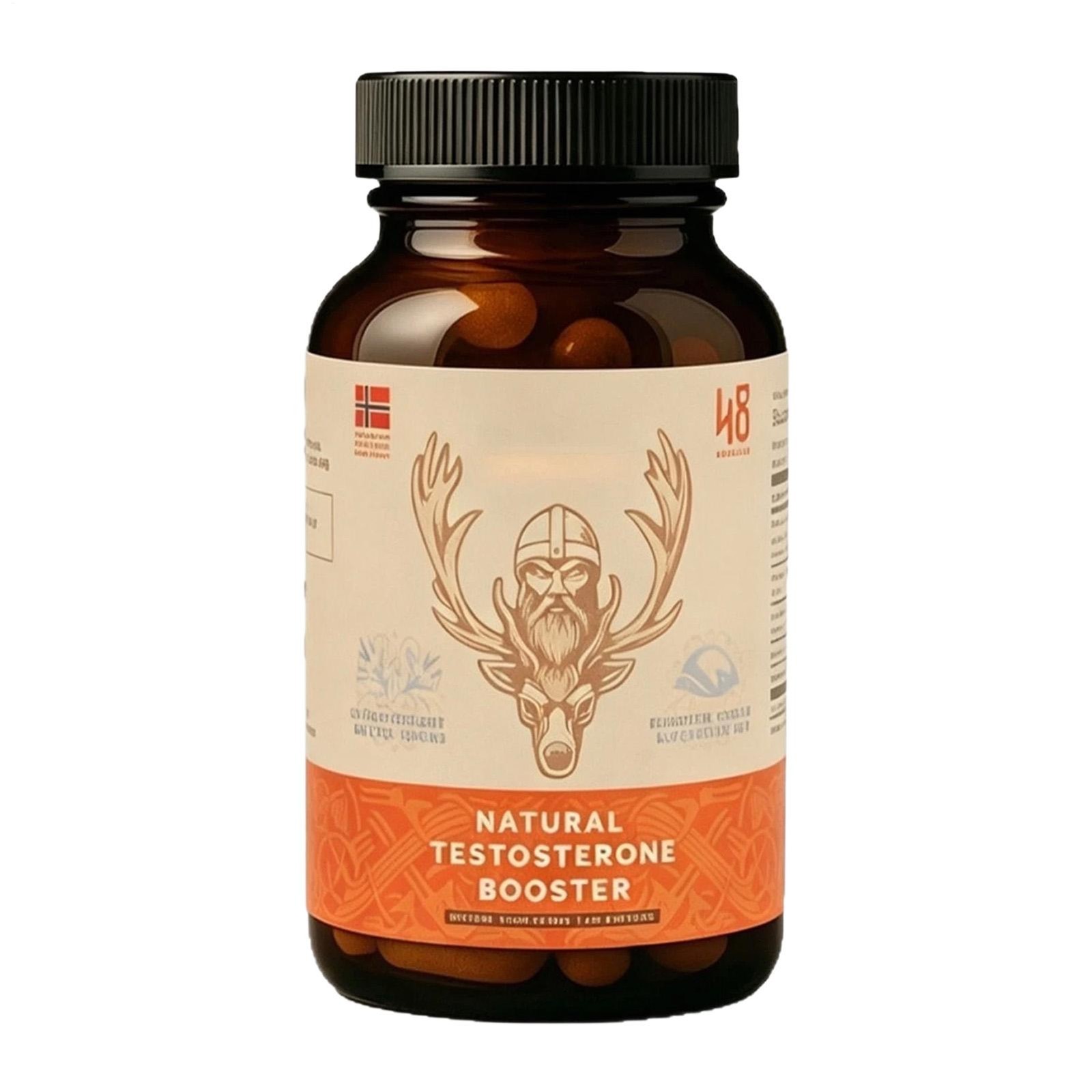 Primal Viking Men\'s Well‑Being Supplement‑Arctic Herbal & Caribou Extract 60cts