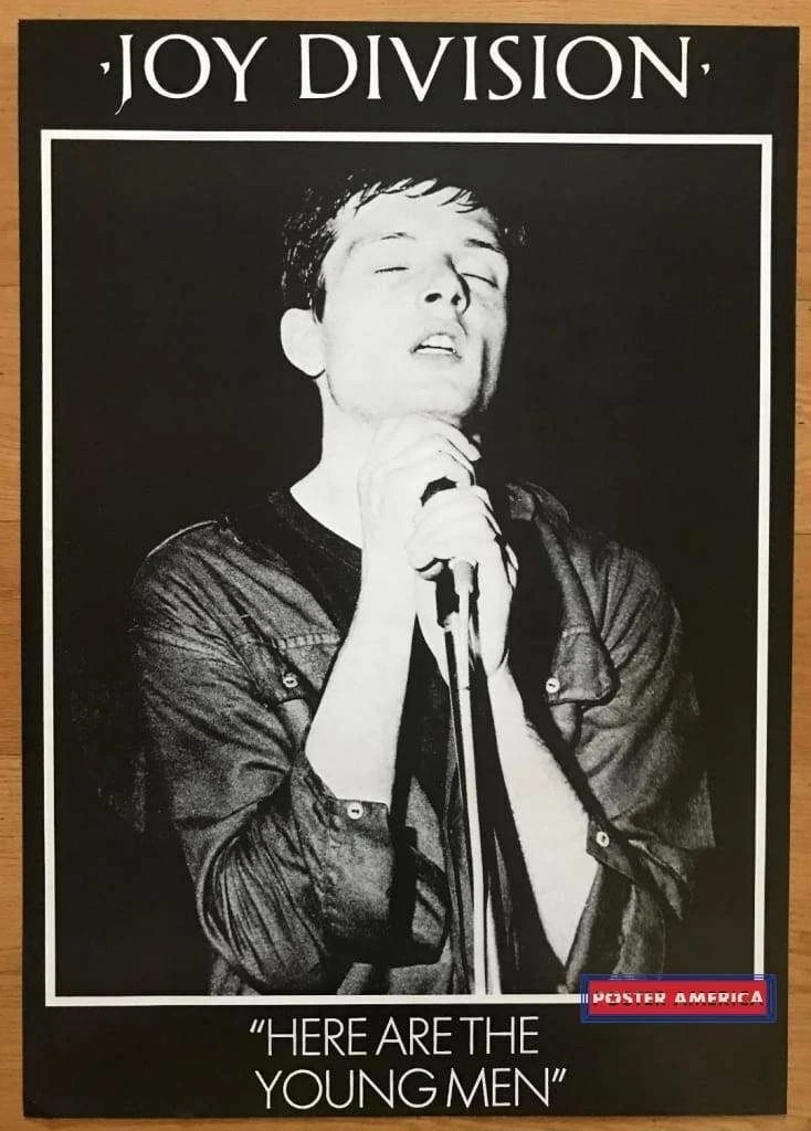 New Joy Division Ian Curtis Vintage U.K. Import Poster Gift For Fans  DD555