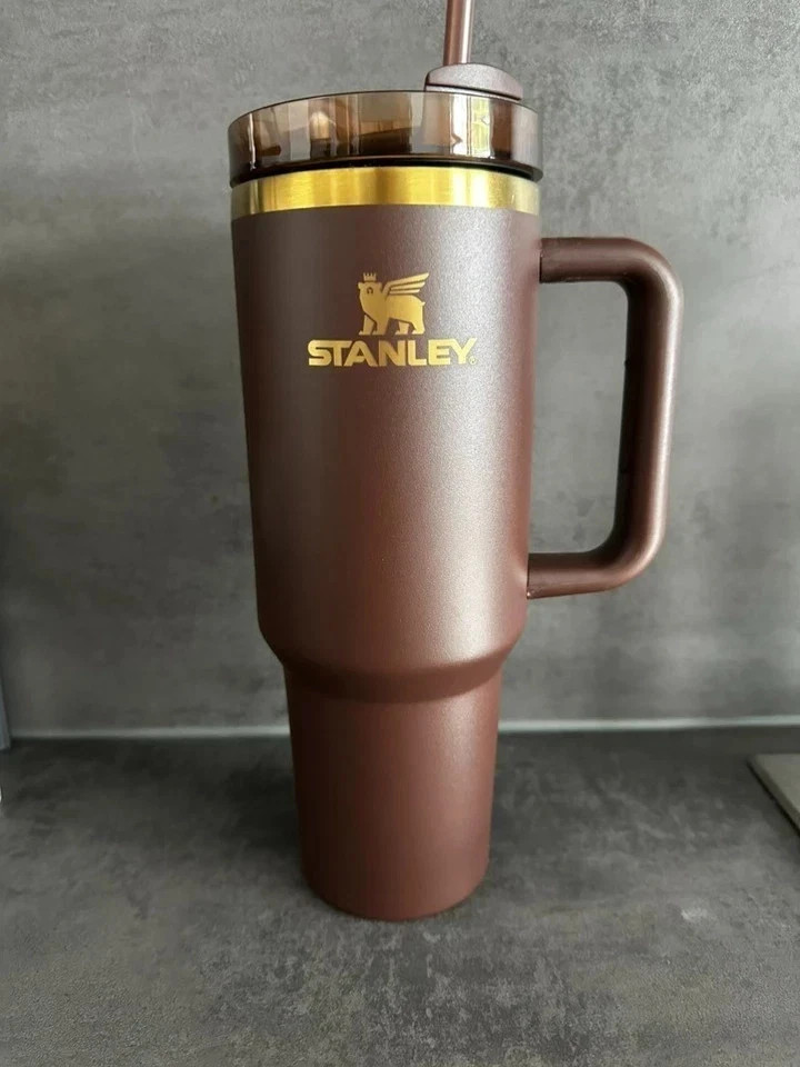 Stanley CHOCOLATE GOLD 40oz FACTORY SEALED Limited Quencher Tumbler 