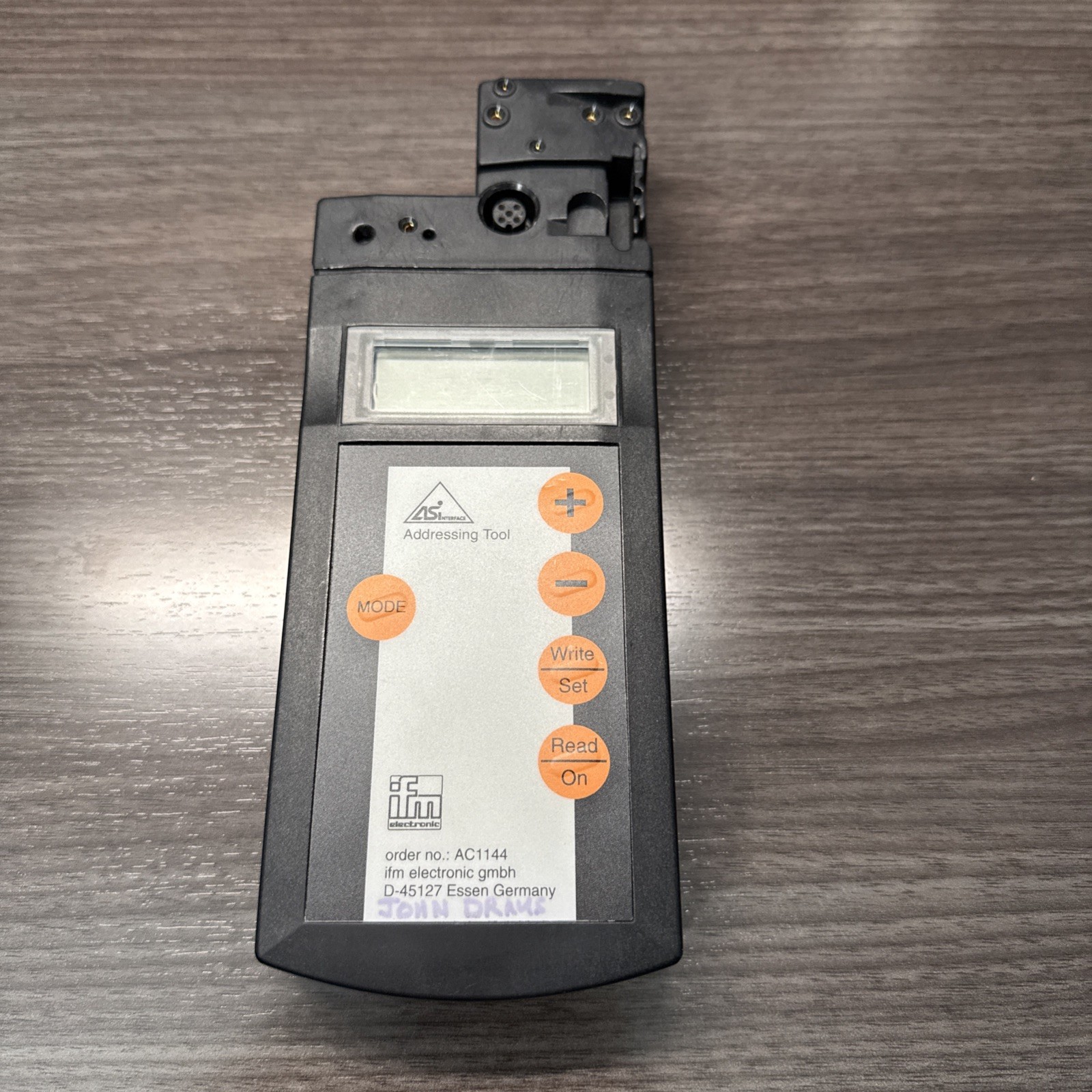 IFM AC1144 Addressing unit AS-i 2.1 Case And Accessories 