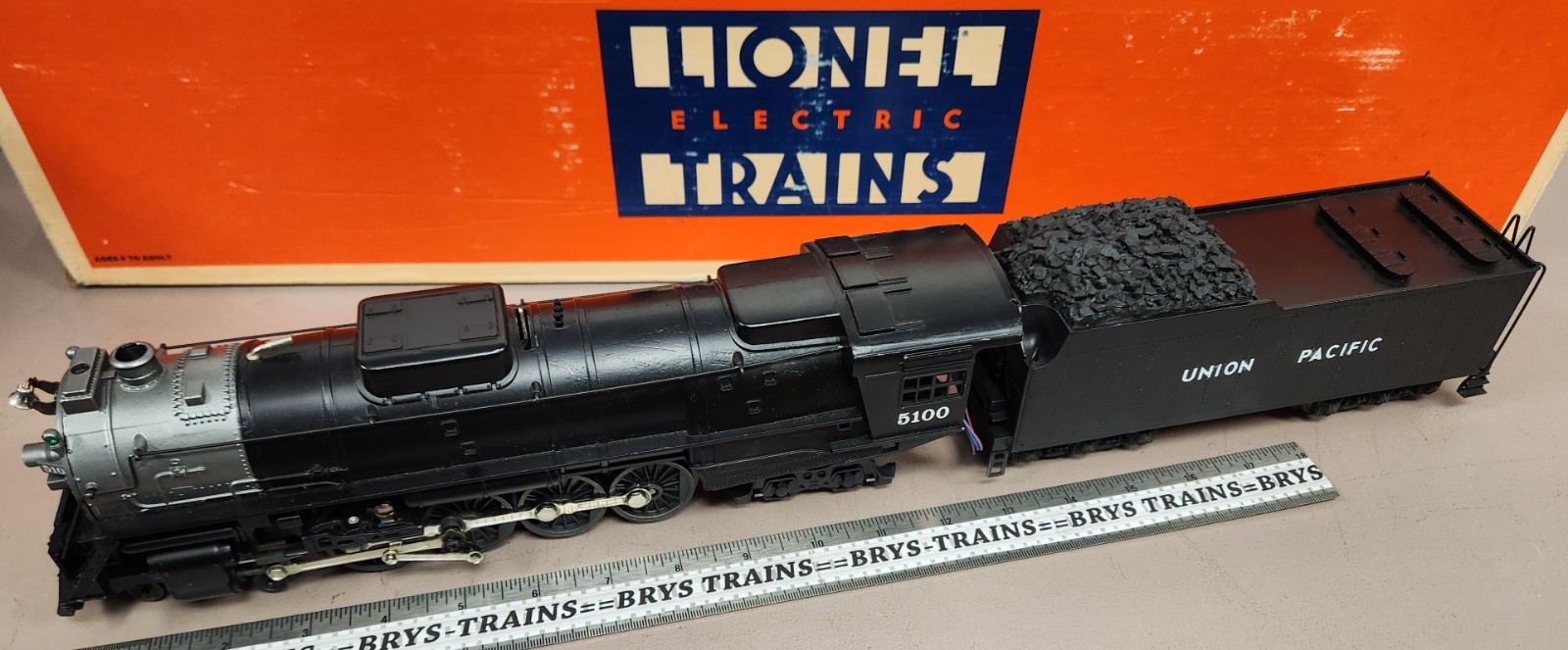 Lionel 6-18001 Rock Island 4-8-4 Locomotive with Union Pacific Tender EX/OB [W5]