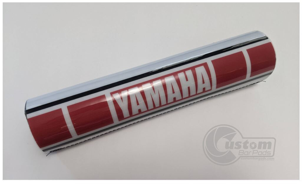 Yamaha Vintage Style Red Racing Stripe 10\ Yamaha Vintage Style Red Racing Stripe 10\