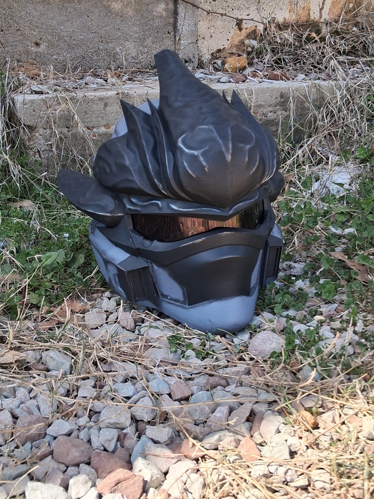 Halo 3 Hayabusa Helmet life size Assembled