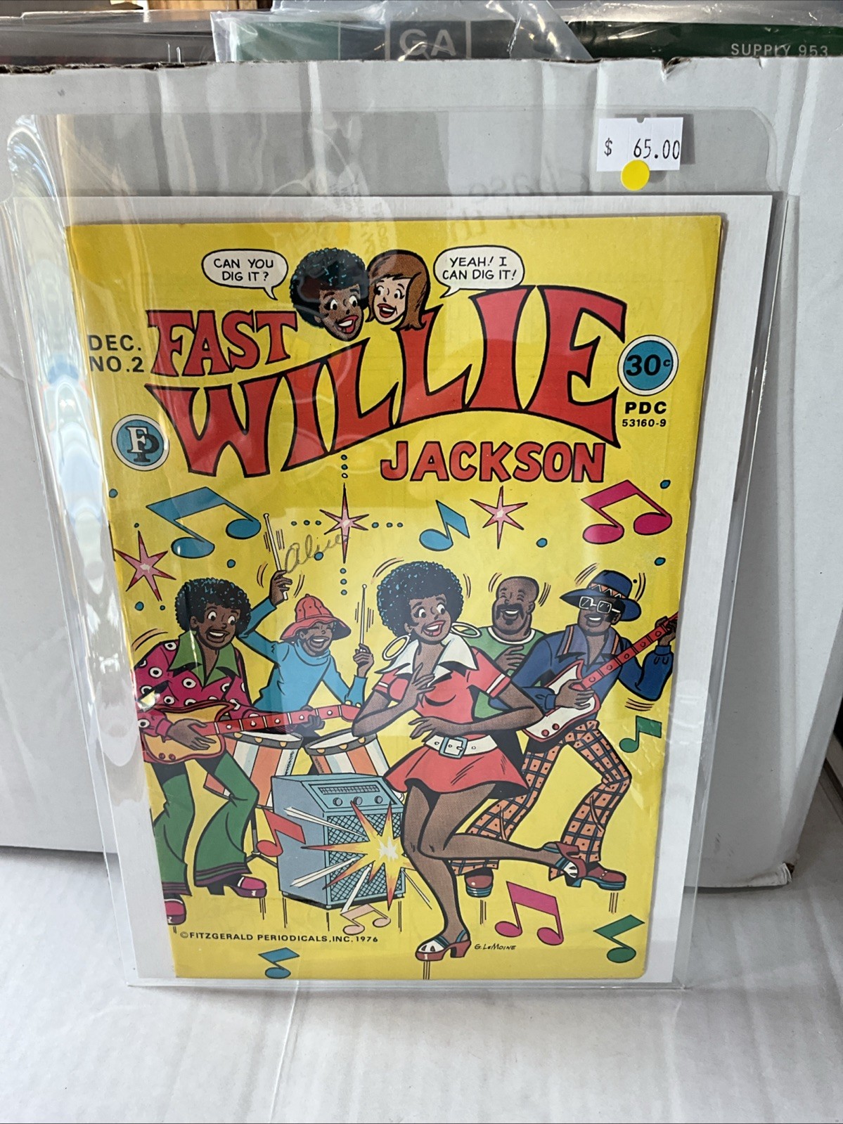 Fast Willie Jackson 2 - Fitzgerald Periodicals (1976) - NICE COPY FN+ TO VF Fast Willie Jackson 2 - Fitzgerald Periodicals (1976) - NICE COPY FN+ TO VF