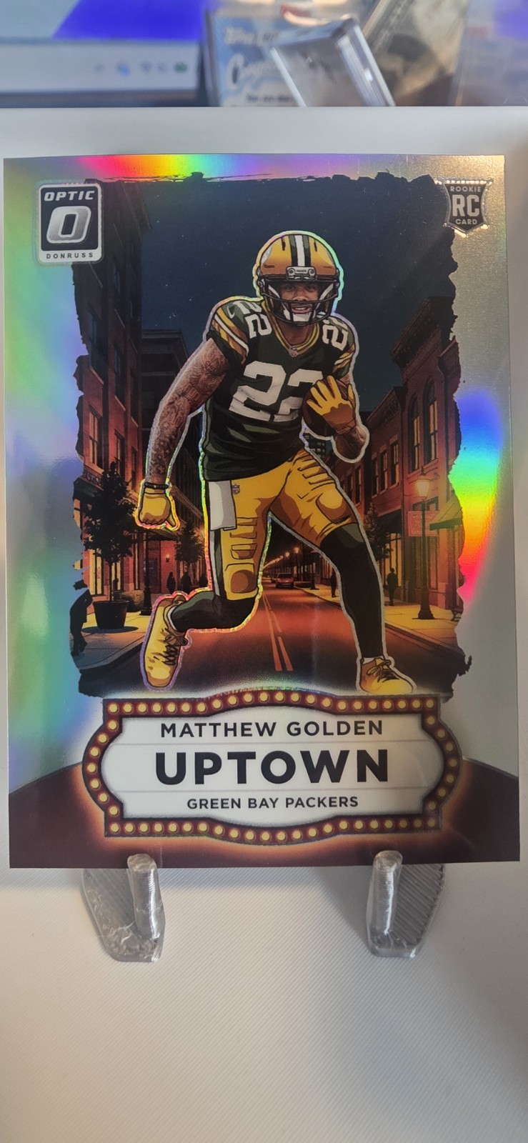 2025 Panini Donruss Optic Matthew Golden Uptown RC SSP Case Hit #14 Packers