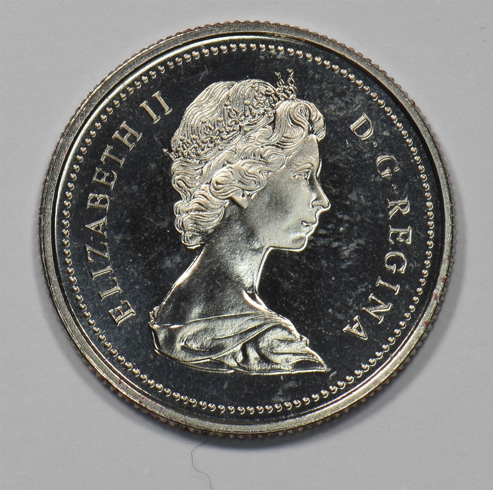Canada 1873-1973 25 Cents RCMP Elizabethe II P150885 combine shipping