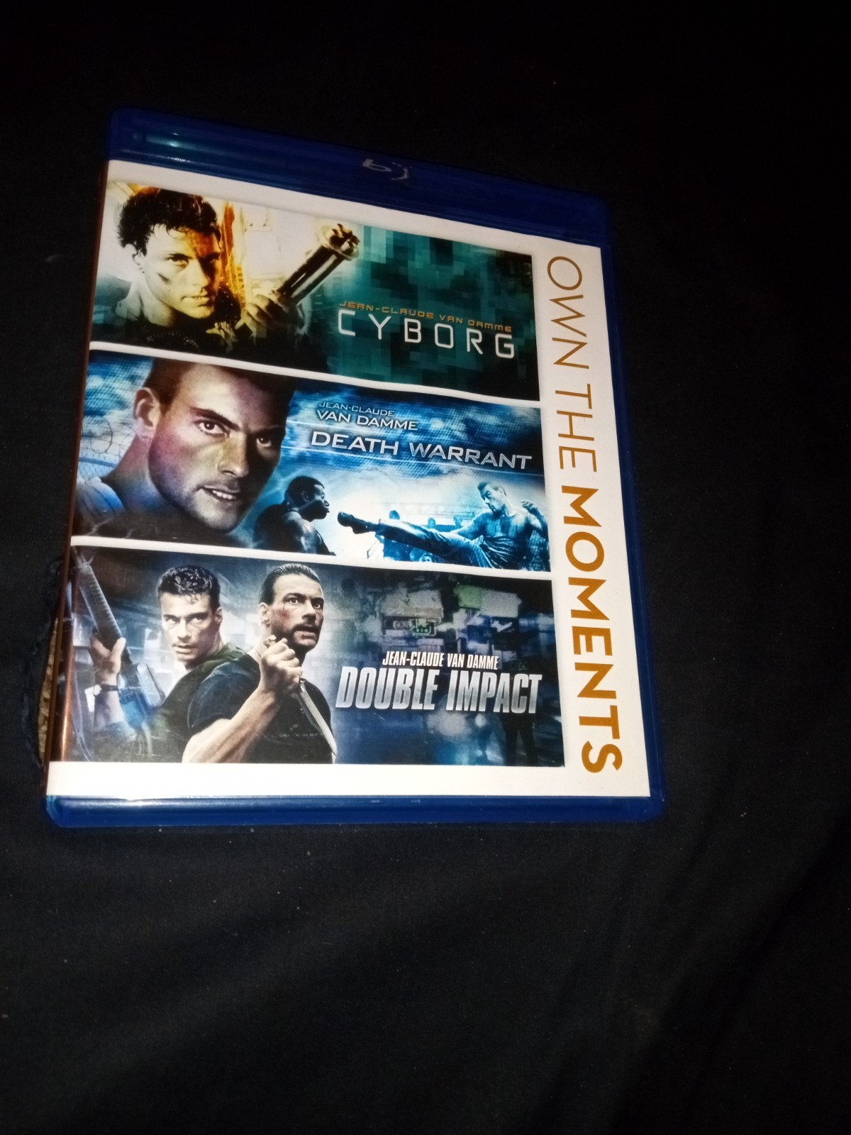 Cyborg/Death Warrant/Double Impact (Blu-ray Disc, 2014, 3-Disc Set)