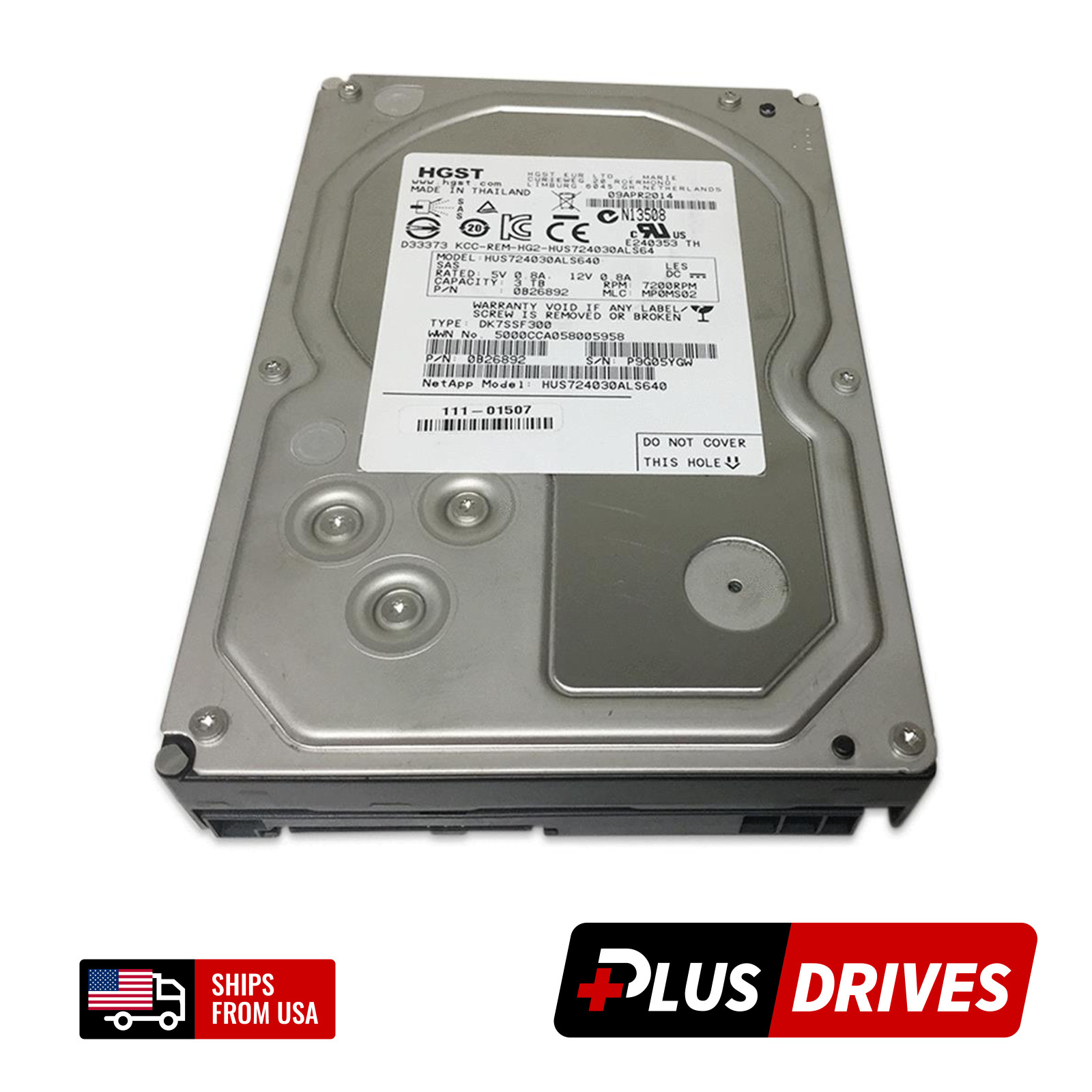 3TB SAS 3.5 3TB SAS 3.5