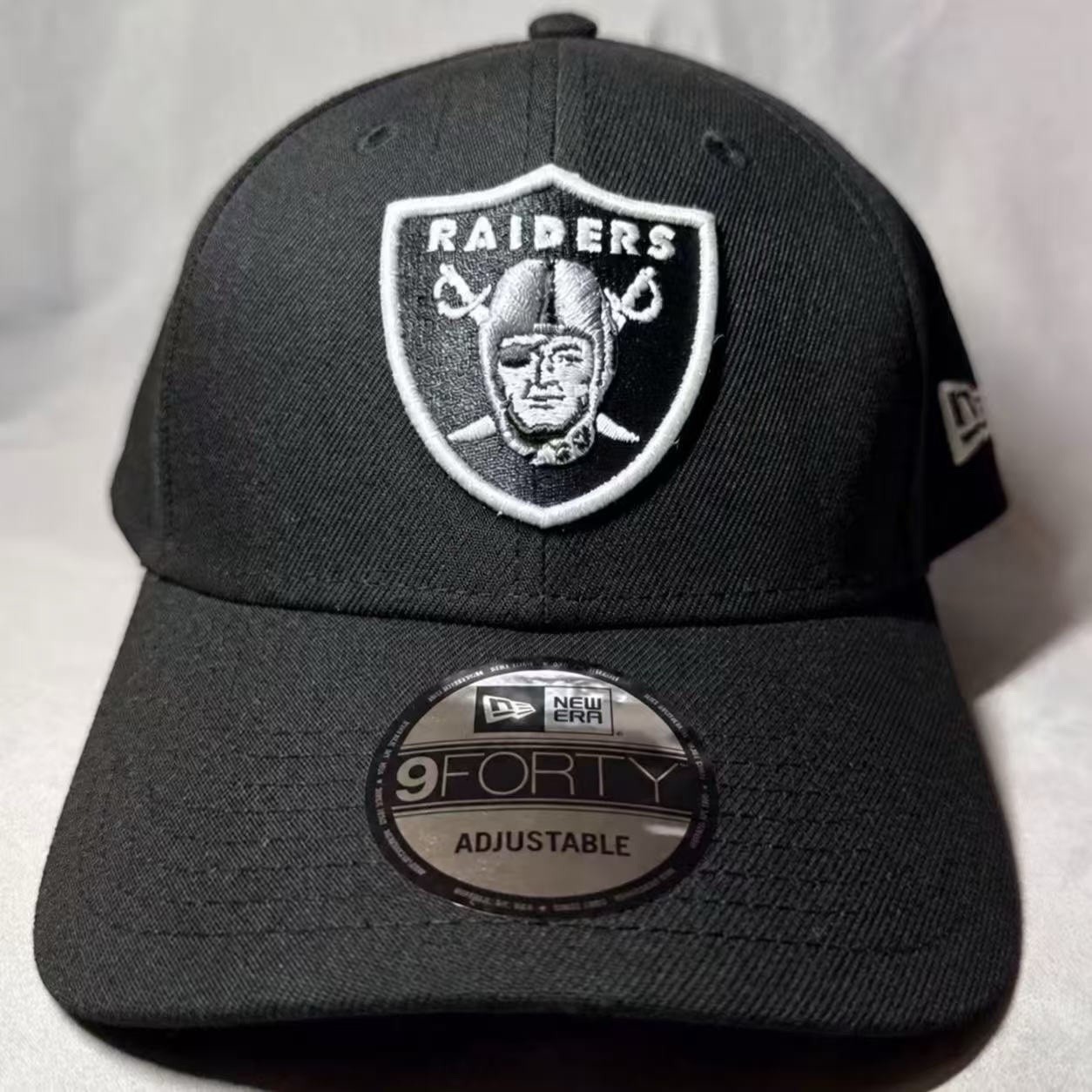 New Era Las Vegas Raiders 9FORTY Black Adjustable Hat NFL Official US SHIP 1 Day New Era Las Vegas Raiders 9FORTY Black Adjustable Hat NFL Official US SHIP 1 Day