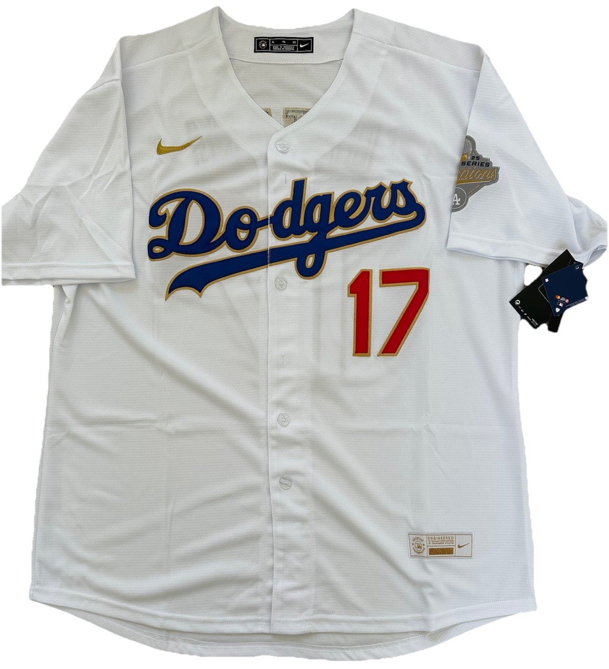 Shohei Ohtani LA Dodgers Mens XL 2026 Gold Collection Stadium Jersey RARE LA New