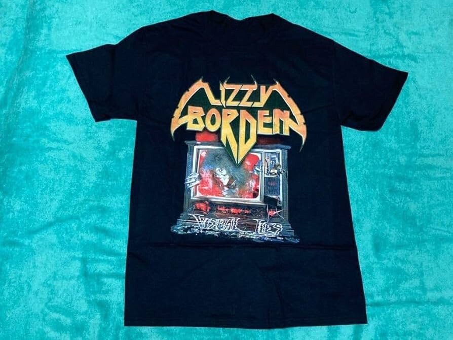 Lizzy Borden Band Visual Lies Shirt Black Unisex S-5XL E1469