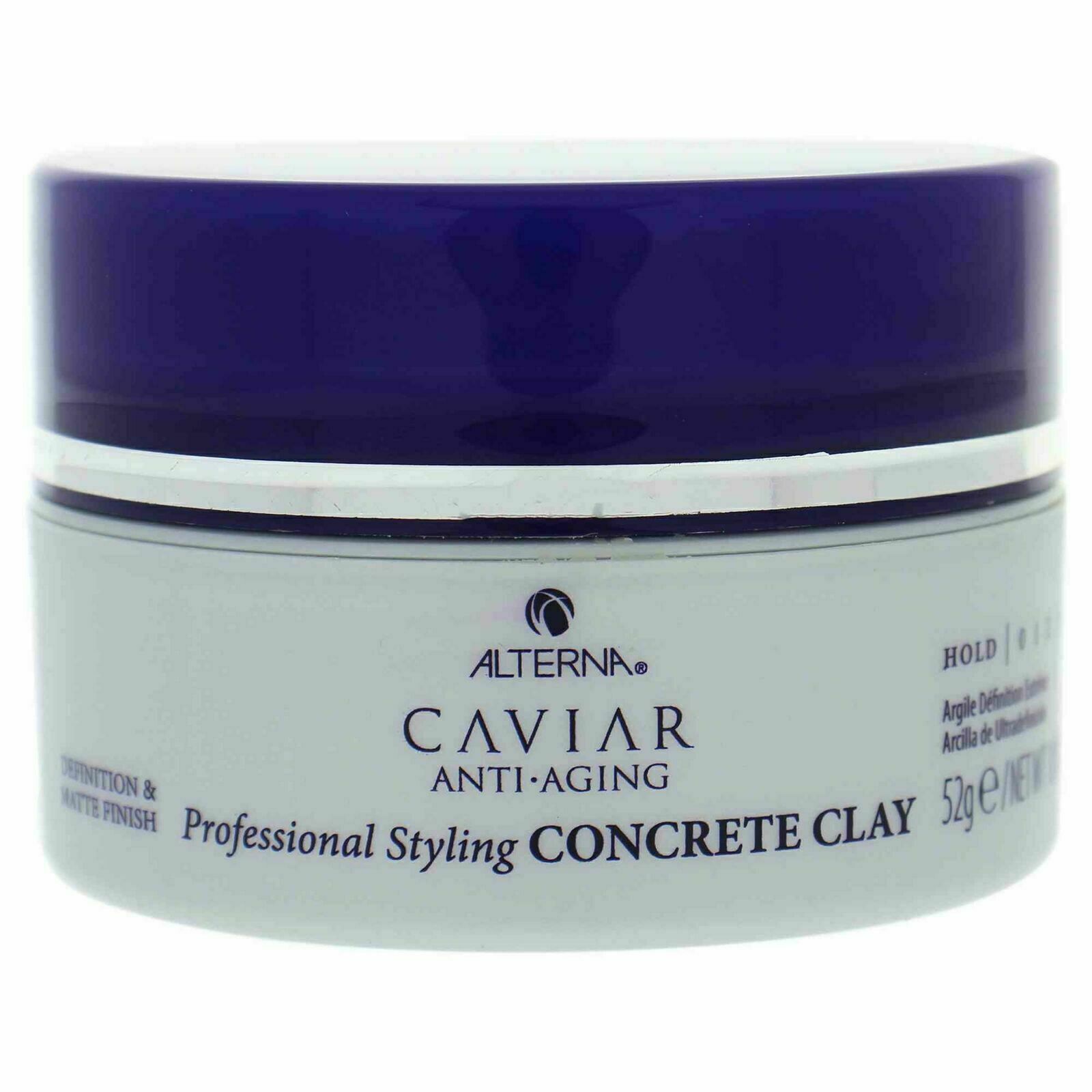 Lot of 2 Alterna Caviar Anti-Aging Professional Styling Concrete Clay 1.85oz New