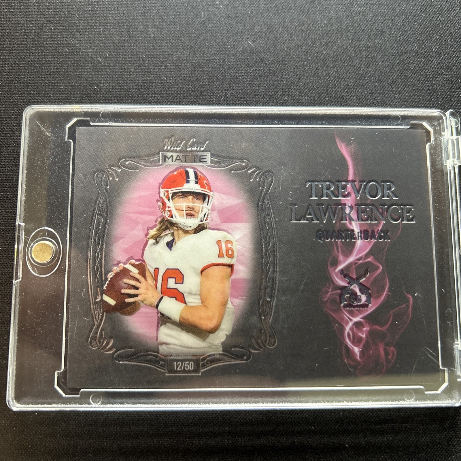 2021 Wild Card Alumination Trevor Lawrence Numbered 12/50 2021 Wild Card Alumination Trevor Lawrence Numbered 12/50