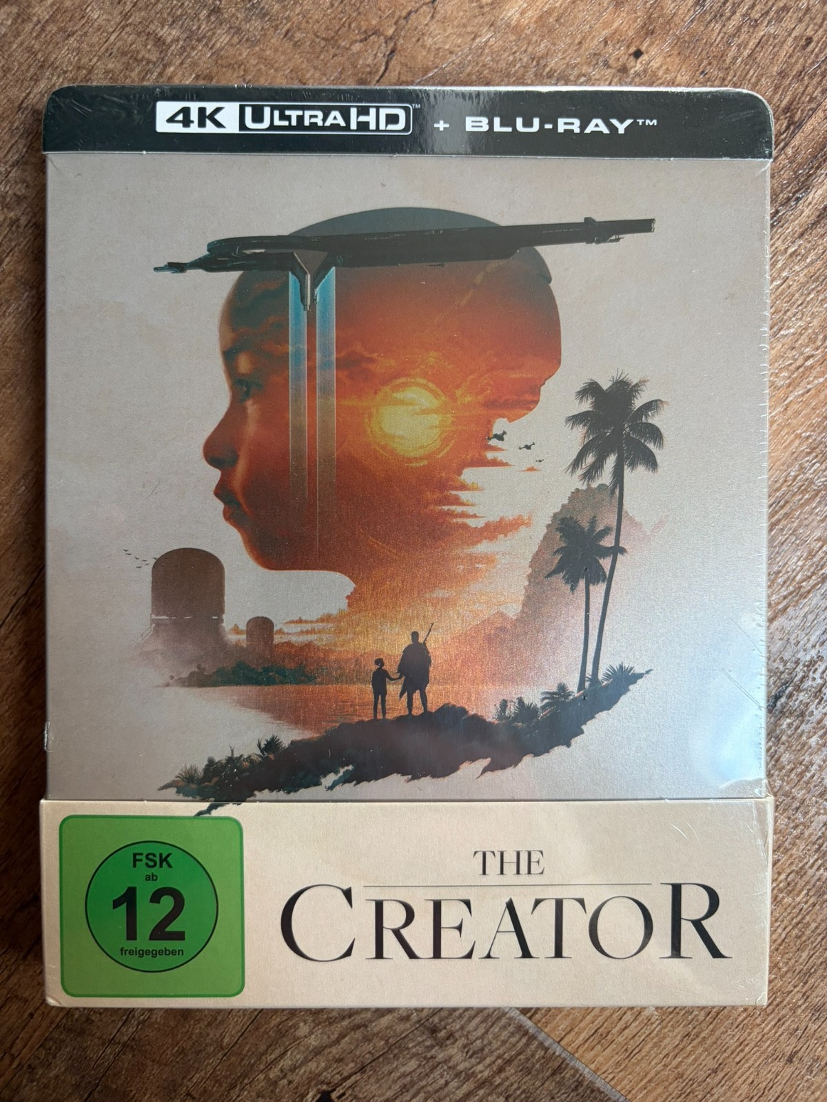 The Creator w. Steelbook (4K UHD + Blu-ray, 2023, EU Import, Region Free) *NEW*