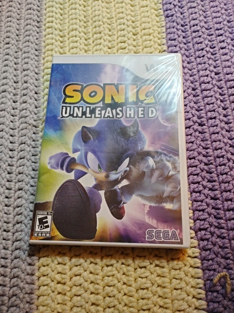 Sonic Unleashed Nintendo Wii Game 2009 Sealed Original Plastic NEW Never Opened Sonic Unleashed Nintendo Wii Game 2009 Sealed Original Plastic NEW Never Opened