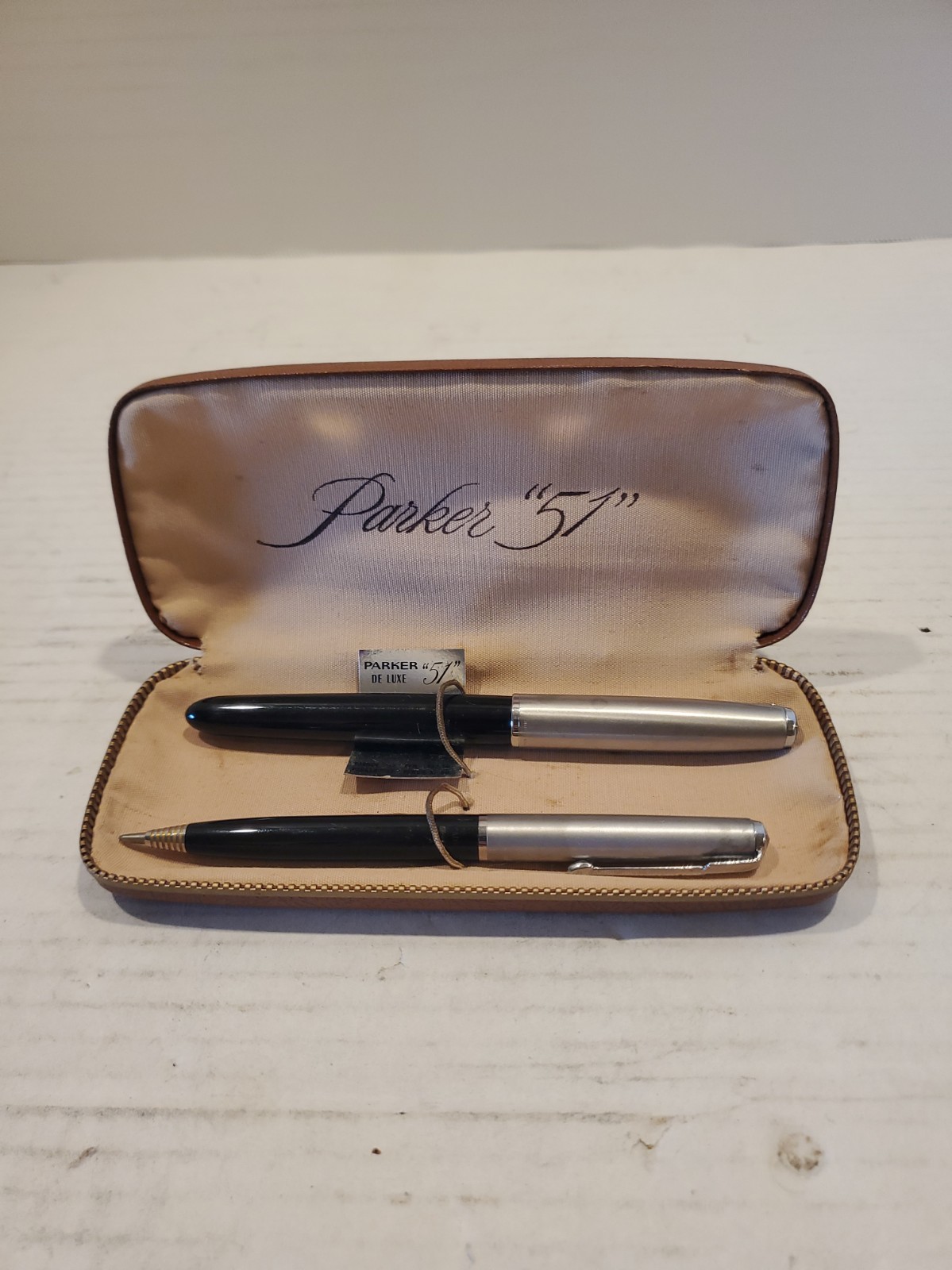 Parker 51 Pen Set - Vintage Black Parker 51 Pen Set - Vintage Black