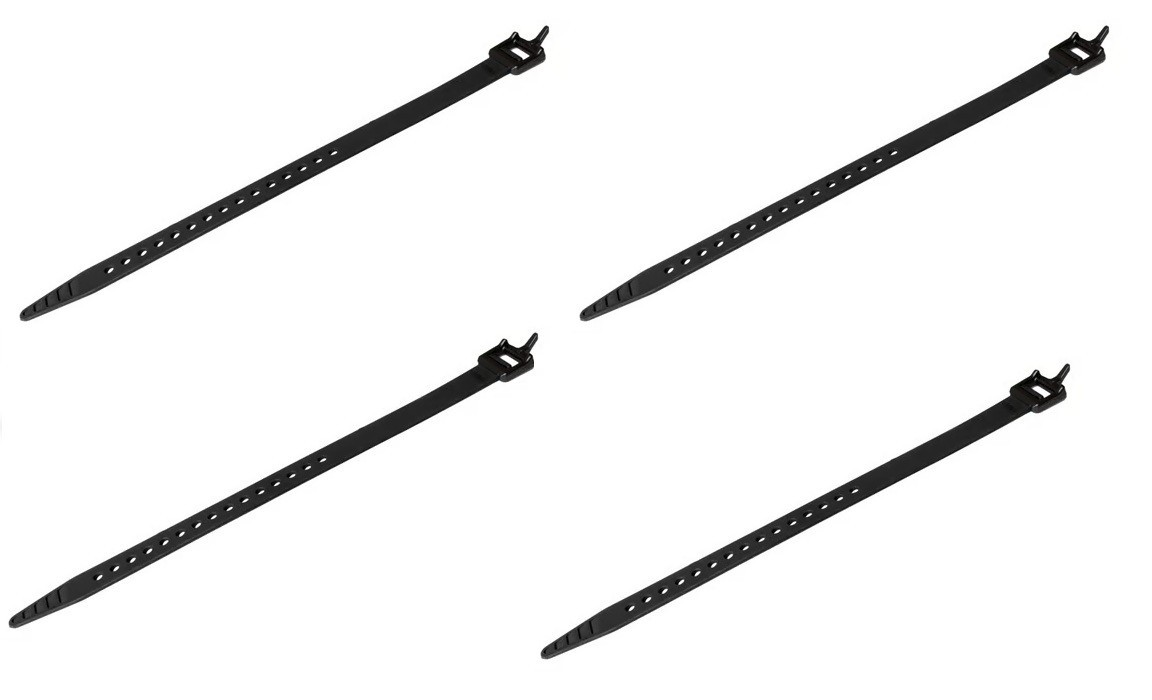 Enduro Engineering Replacement 12 inch Rubber Strap chainsaw mount (4 pieces)
