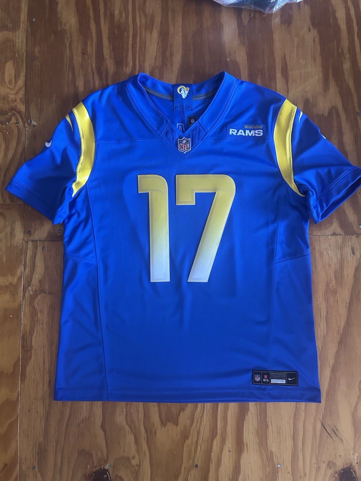 Authentic Nike Devonte Adams Los Angeles Rams Vapor F.U.S.E Jersey Royal Large Authentic Nike Devonte Adams Los Angeles Rams Vapor F.U.S.E Jersey Royal Large