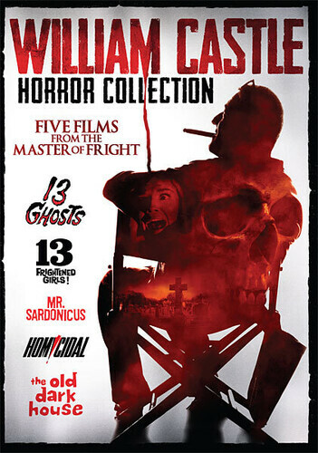 William Castle Horror Film Collection DVD Five Films Rosemary DeCamp Corbett NEW
