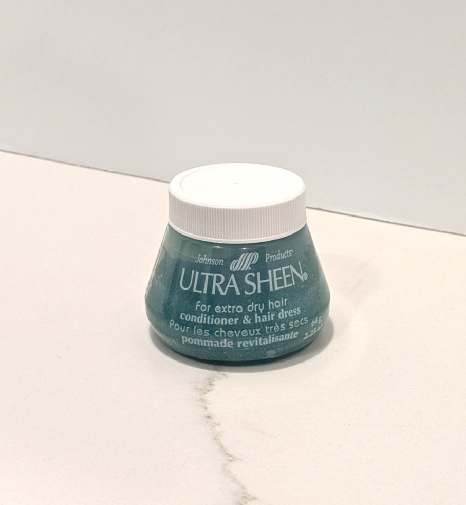 Ultra Sheen Green Hair Dress For Extra Dry Hair 2.25 Oz Travel Size Ultra Sheen Green Hair Dress For Extra Dry Hair 2.25 Oz Travel Size