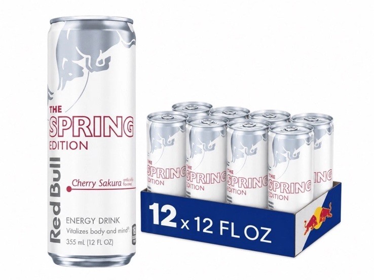 Redbull Spring Edition Cherry Sakura 12 Oz 12 Pack Redbull Spring Edition Cherry Sakura 12 Oz 12 Pack
