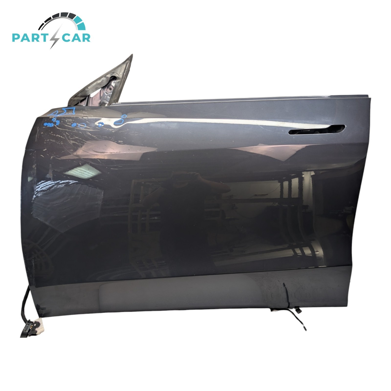 2020-2026 Tesla MY Front Left Driver Side Door Shell Panel PMNG OEM DENT/CRACK