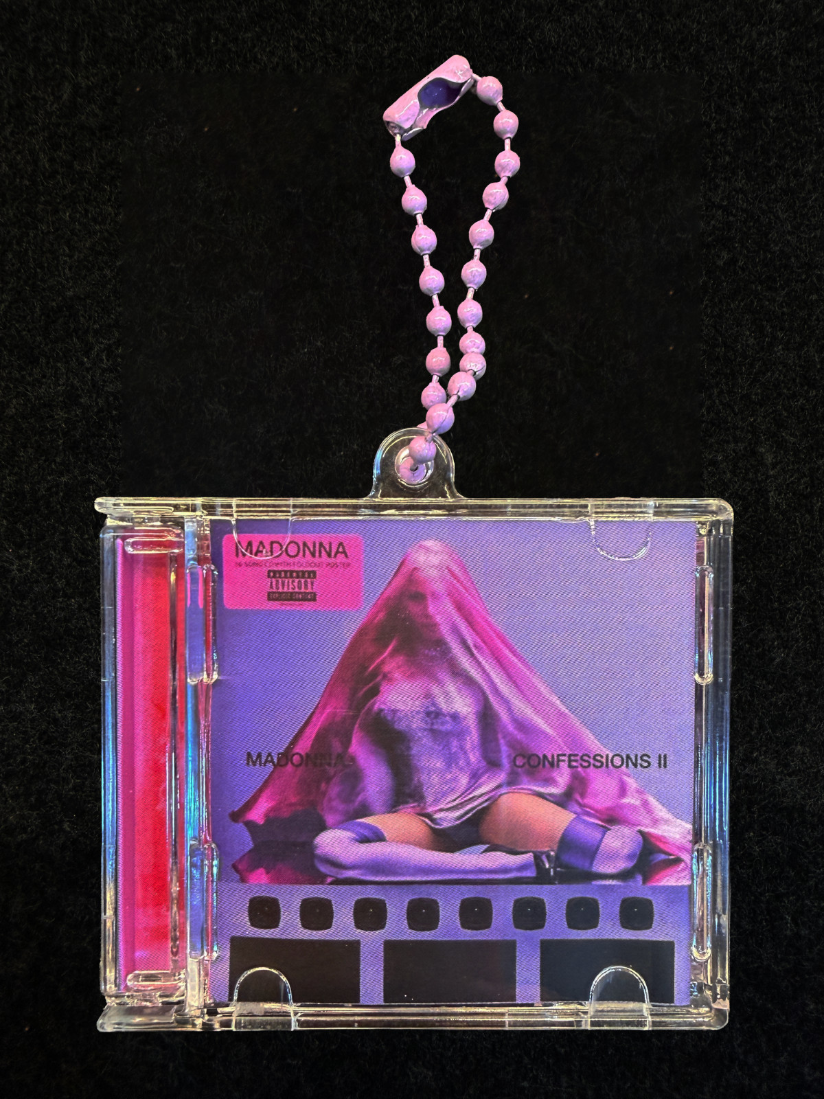 Madonna Confessions II Mini CD Keychain / NFC Spotify Rare Madonna Confessions II Mini CD Keychain / NFC Spotify Rare