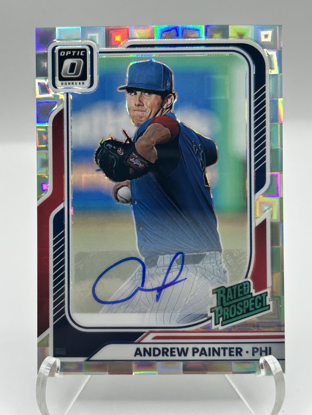 ANDREW PAINTER | 2026 Donruss Optic Pandora Rated Prospect RC Auto /25 ANDREW PAINTER | 2026 Donruss Optic Pandora Rated Prospect RC Auto /25
