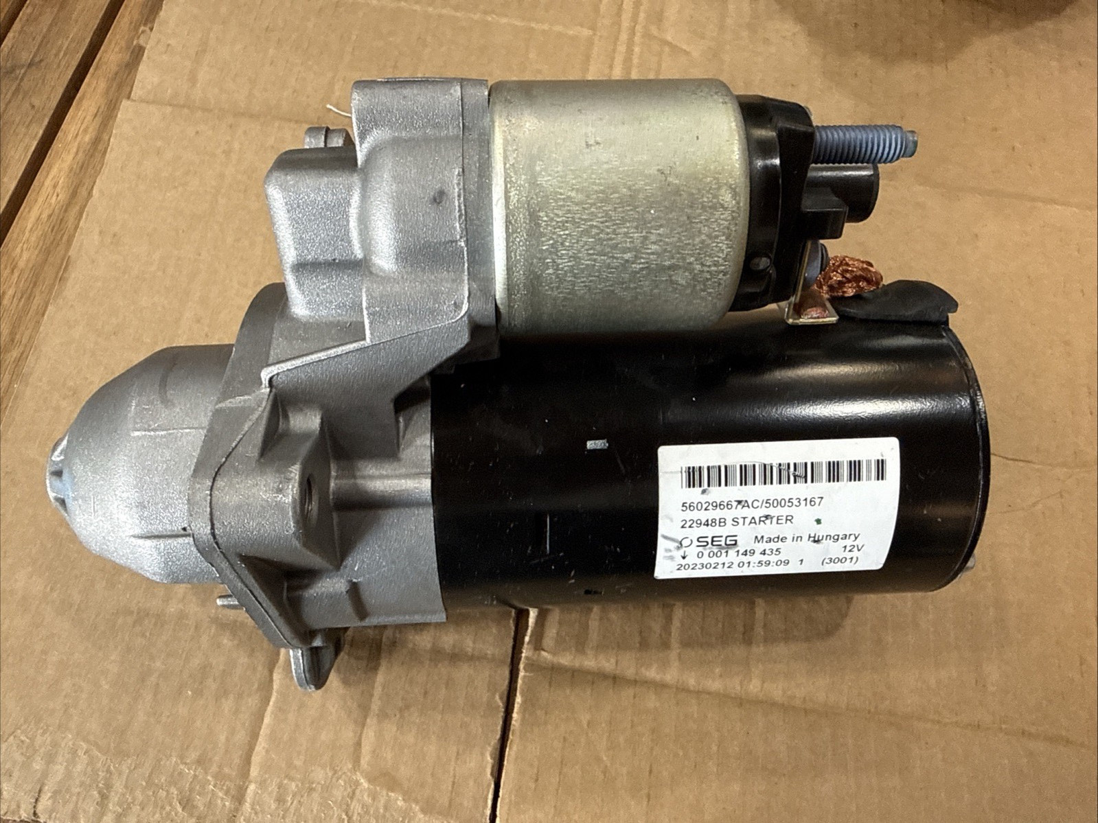 Engine Starter OEM Mopar 56029667AC for 2015-2023 Chrysler Dodge Jeep RAM NEW Engine Starter OEM Mopar 56029667AC for 2015-2023 Chrysler Dodge Jeep RAM NEW