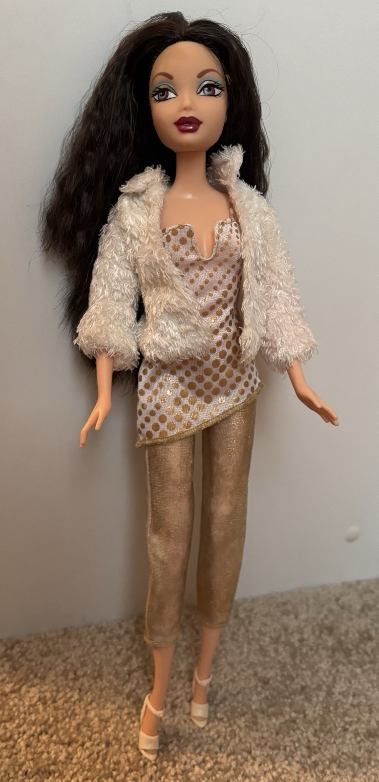 VTG 2003 My Scene Nolee Doll Jammin\' in Jamaica Redressed Barbie Mattel *READ*