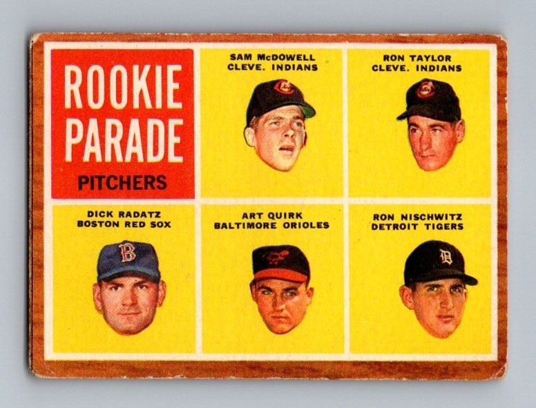 1962 Topps Set-Break #591 Sam Mcdowell VG-VGEX *JAYSACE* 1962 Topps Set-Break #591 Sam Mcdowell VG-VGEX *JAYSACE*