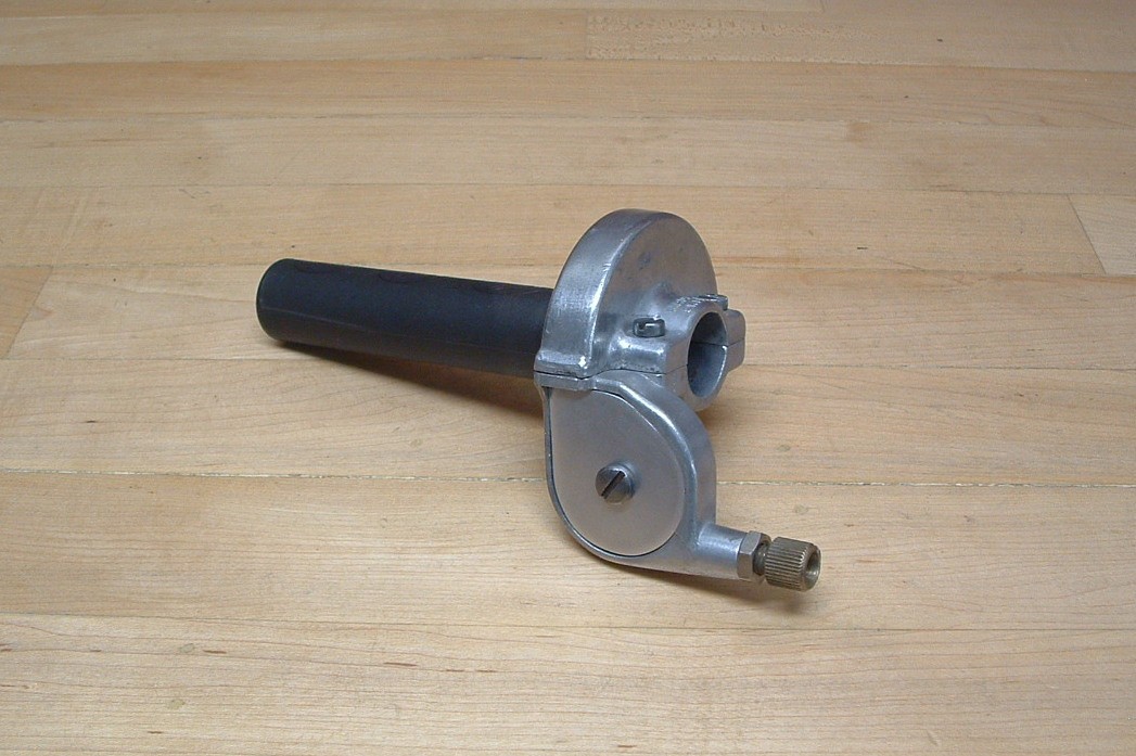 Vintage Gunnar Gasser throttle Husqvarna Maico CR RM KX TM YZ XR AHRMA whirlpull
