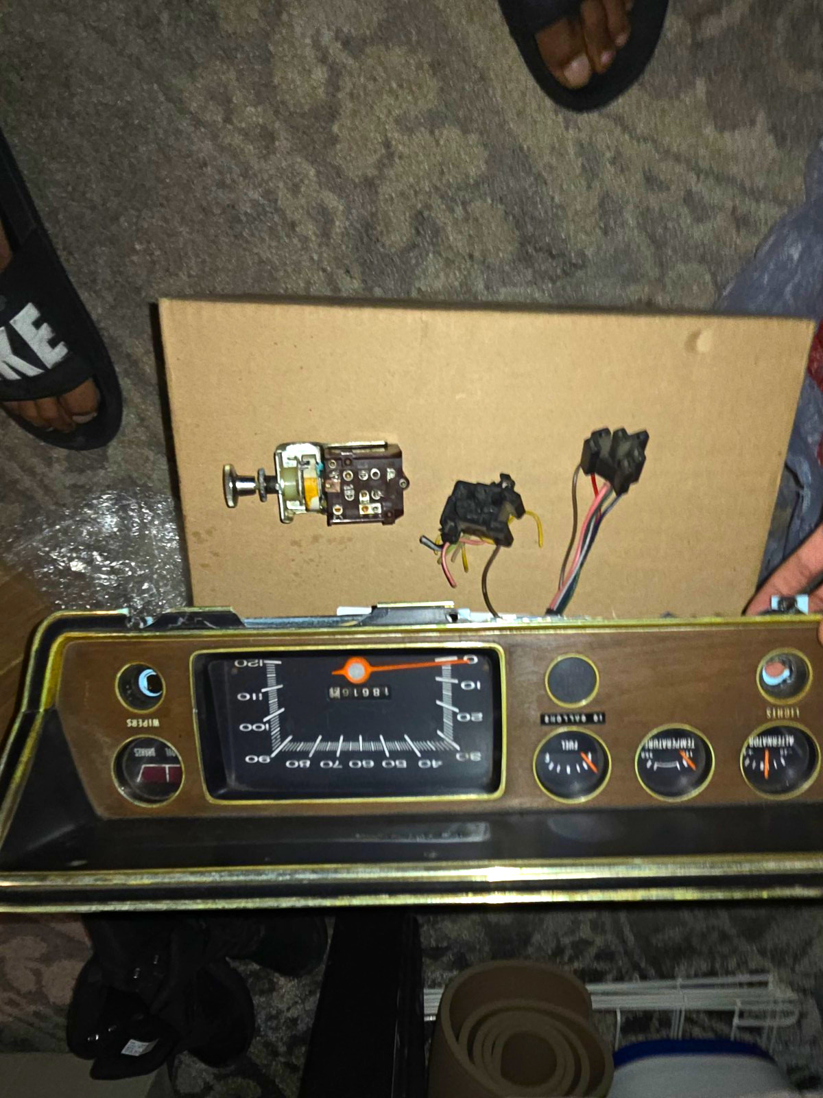 73-76 Scamp Dash Cluster For Parts/Restoration As Is 73-76 Scamp Dash Cluster For Parts/Restoration As Is