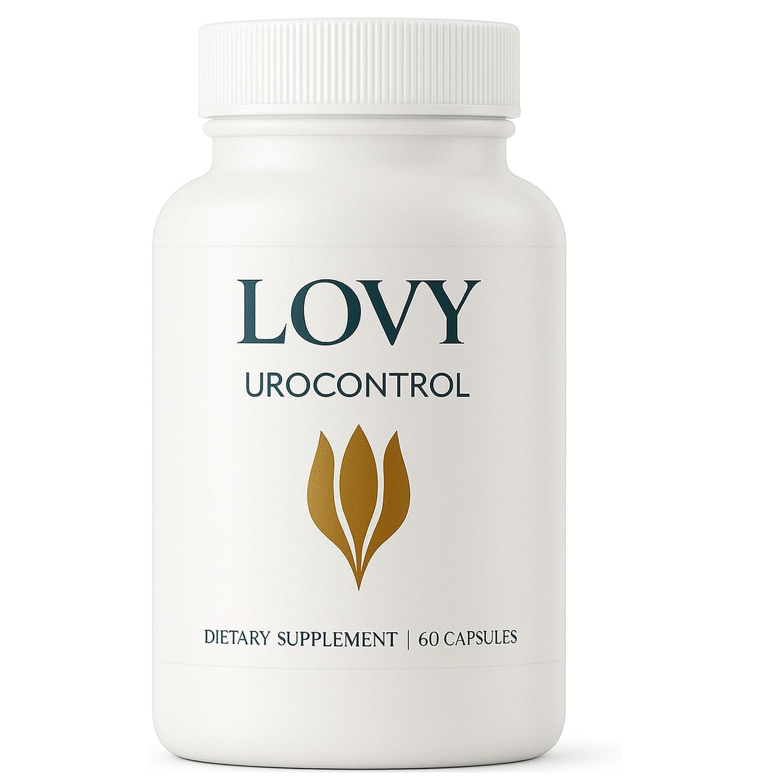  Lovy Urocontrol Capsules, Bladder Health Supplement, 60 Capsules (1 ~ 3 PACK)