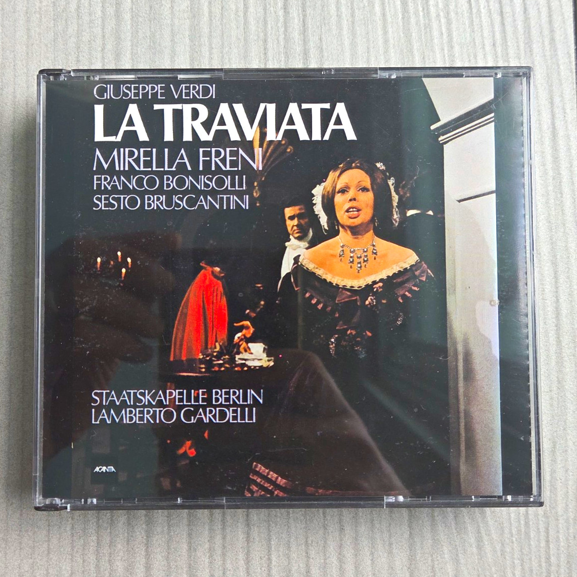 Acanta Verdi La Traviata Freni Bonisolli 2CD Album 1973 41644 Stereo