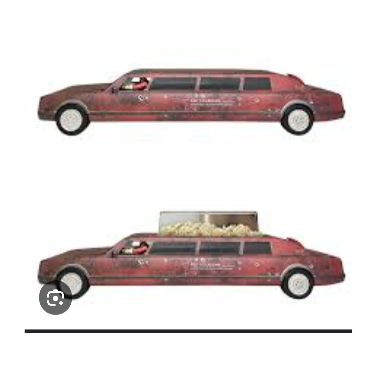 AMC Theatres Thunderbolts Red Guardian Limo Service Metal Car by Marvel 