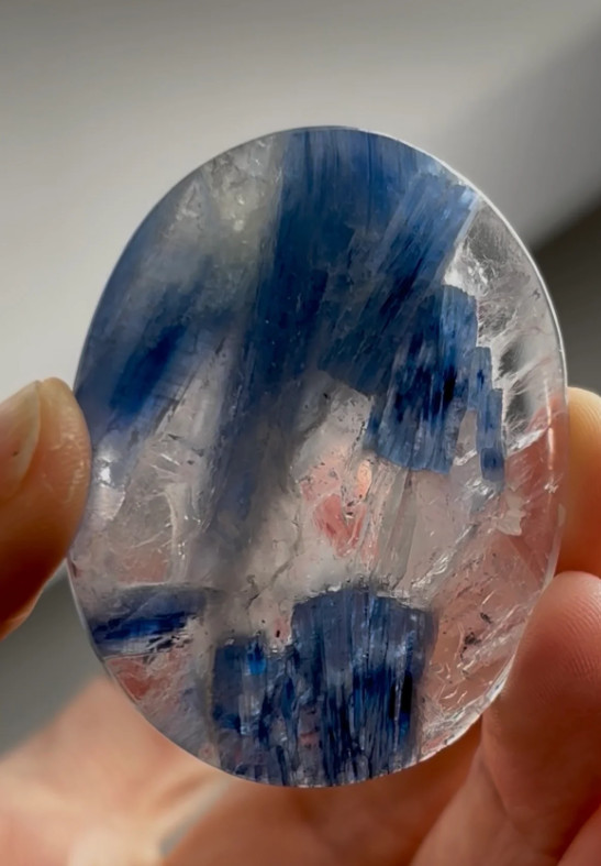 Super Rare Blue Kyanite Included Quartz – Recent Find, Minas Gerais, Brazil