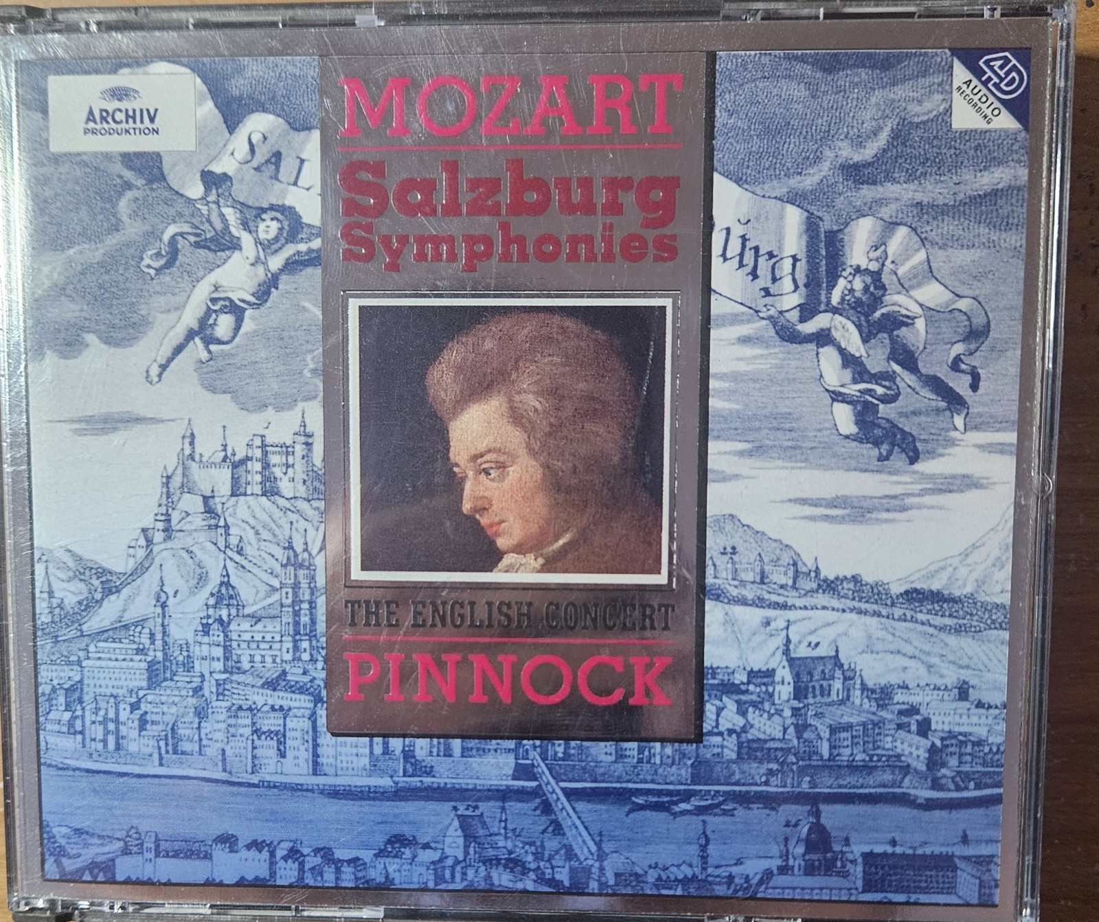 Mozart: Salzburg Symphonies (CD, Archiv 439 915-2) 4-CDs The English Concert Mozart: Salzburg Symphonies (CD, Archiv 439 915-2) 4-CDs The English Concert
