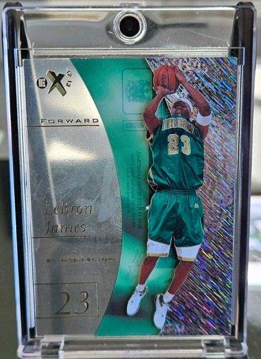 2012-13 Fleer Retro - 1997-98 Fleer Ex2001 LeBron James #EX-42 2012-13 Fleer Retro - 1997-98 Fleer Ex2001 LeBron James #EX-42