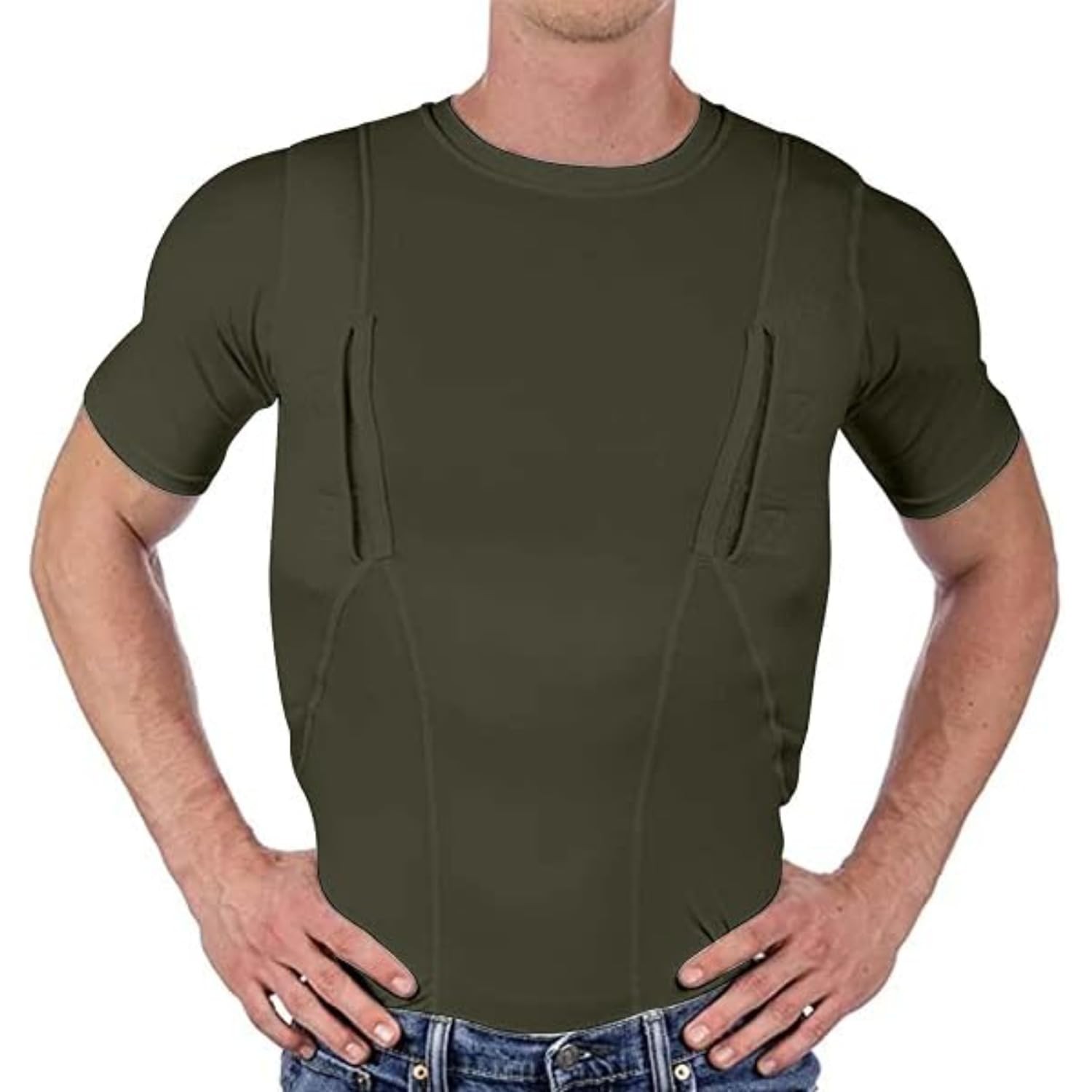 Shadow Carry Tee, Men's Stealth Tactical Carry Shirt Shadow Carry Tee, Men's Stealth Tactical Carry Shirt