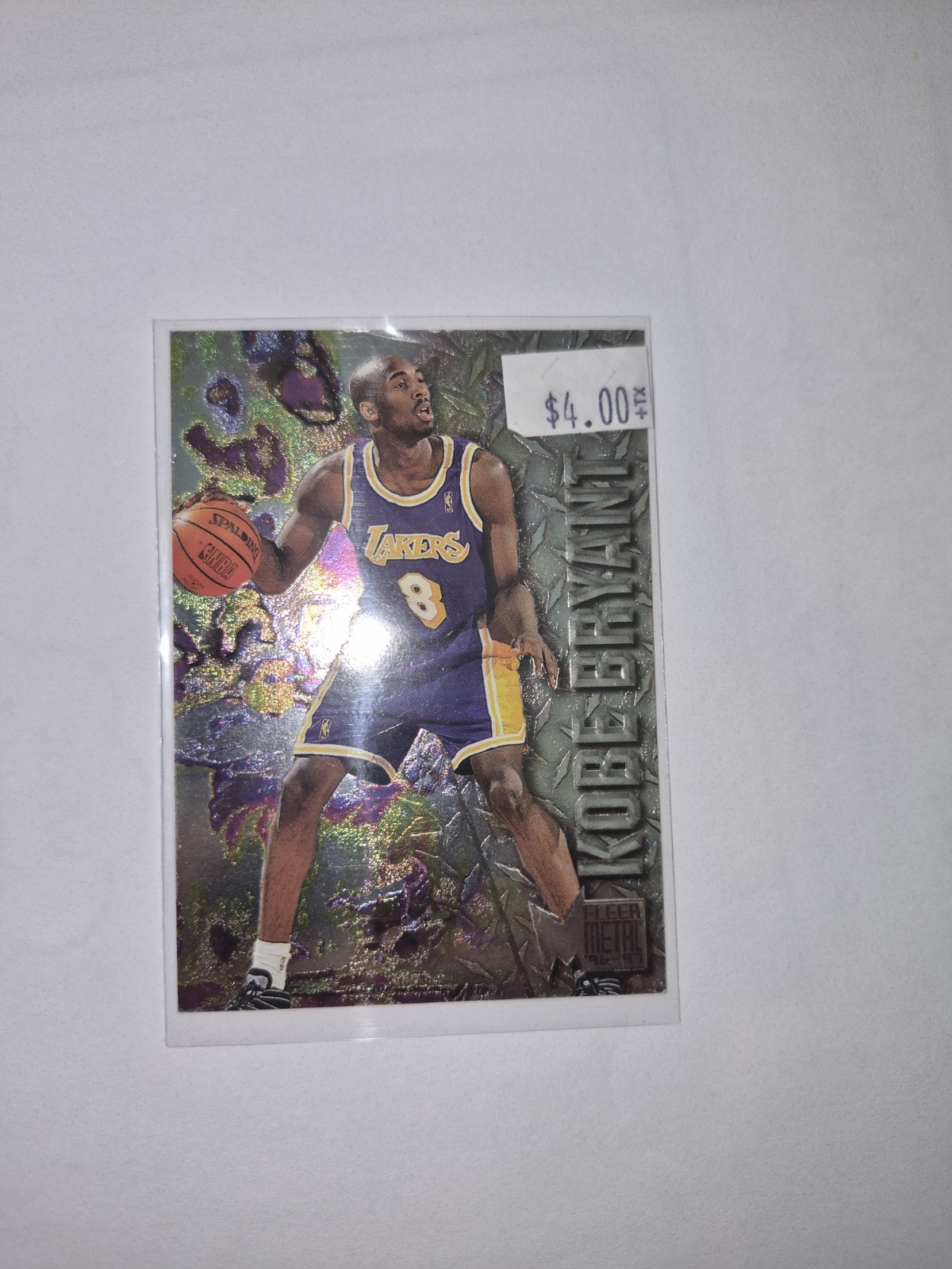 1996-97 Fleer Metal Kobe Bryant #181 (RC) 1996-97 Fleer Metal Kobe Bryant #181 (RC)
