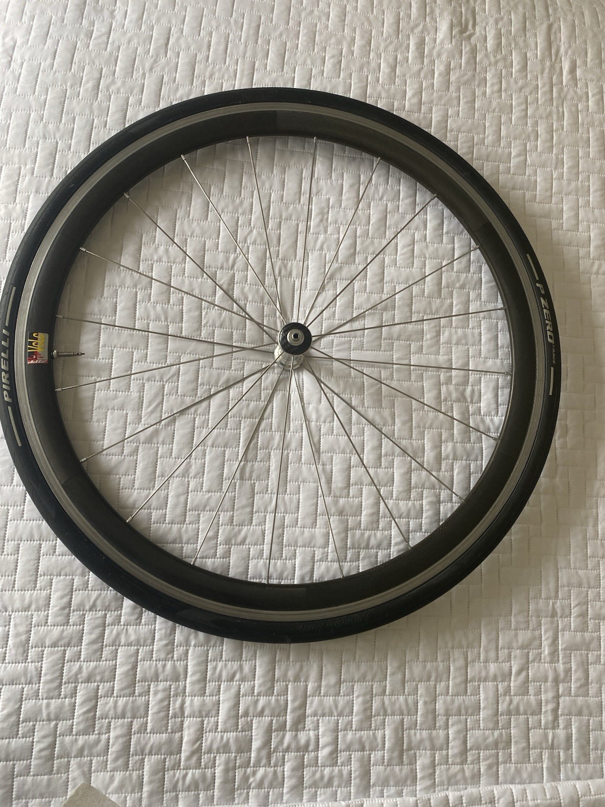 Zipp 303 Firecrest Carbon Clincher Front Wheel 700c with Aluminum Rim Brake Rim
