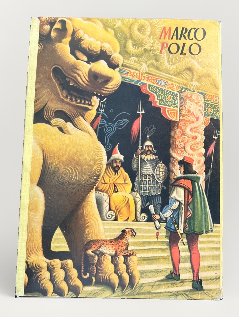 Vintage 1962 Marco Polo Pop Up Book Bancroft Westminster Czechoslovakia Rare