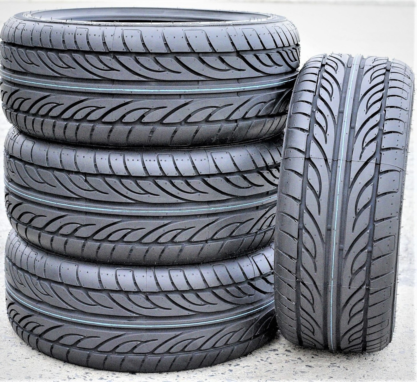4 Forceum Hena 235/45R17 ZR 97W XL All Season High Performance Tires UTQG 400AA