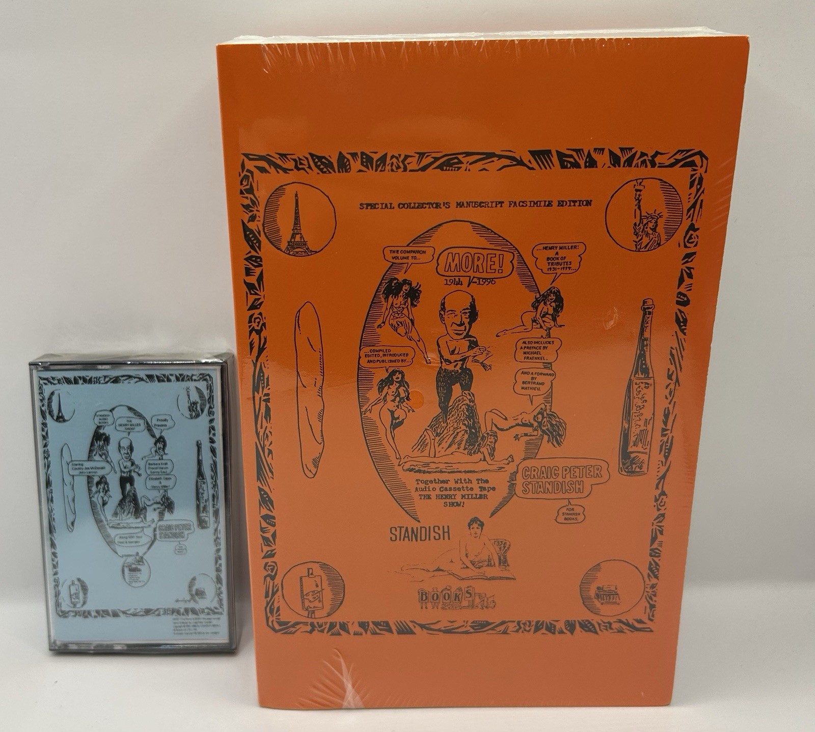 HENRY MILLER: (NEW) Book of Tributes 1931-1994, Craig Standish, With Audio Tape