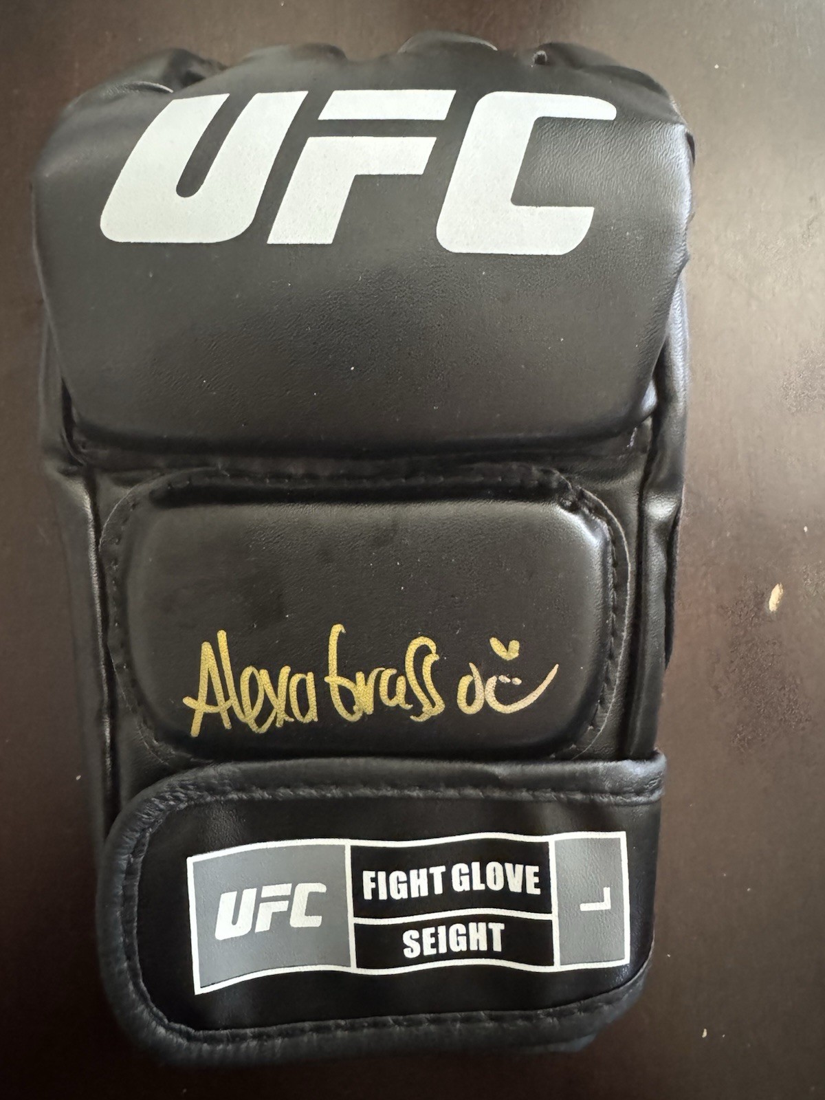 Alexa Grasso Signed UFC Fight Glove Autograph Original