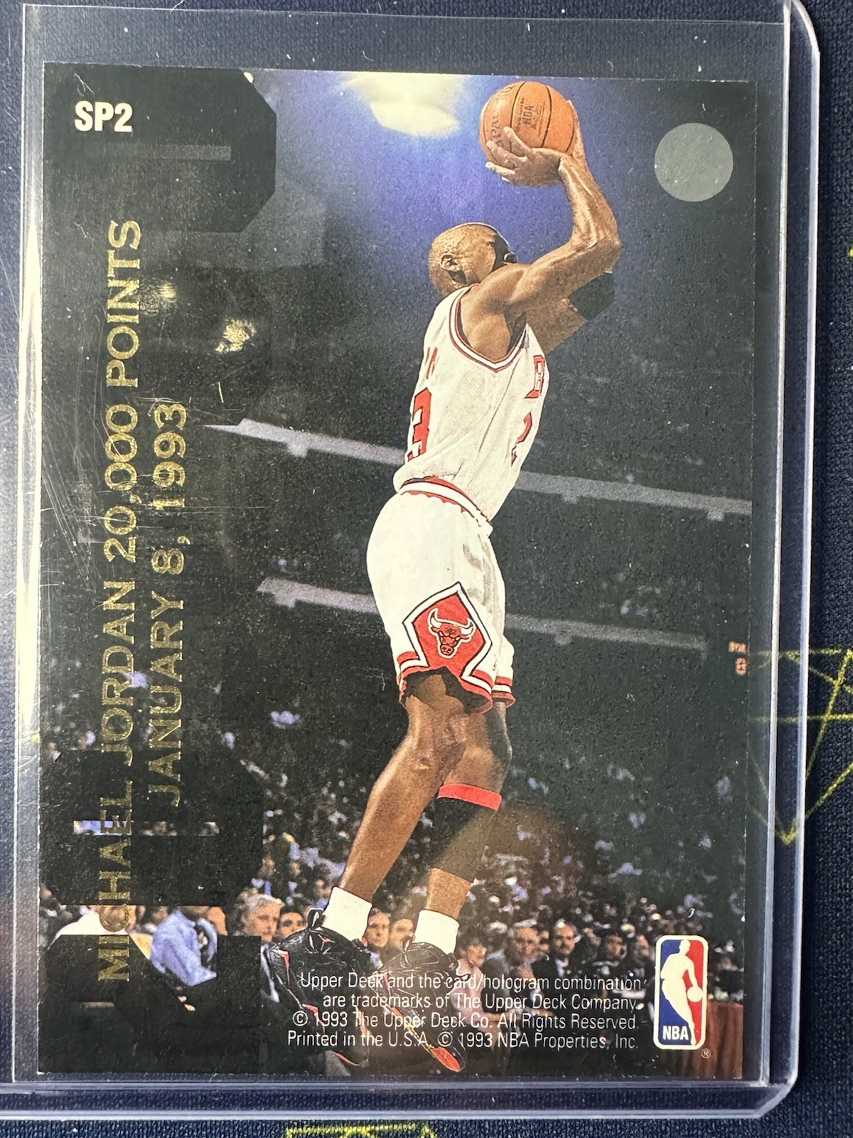1992-93 Upper Deck Dominique Wilkins/Michael Jordan 20,000 points SP2 1992-93 Upper Deck Dominique Wilkins/Michael Jordan 20,000 points SP2