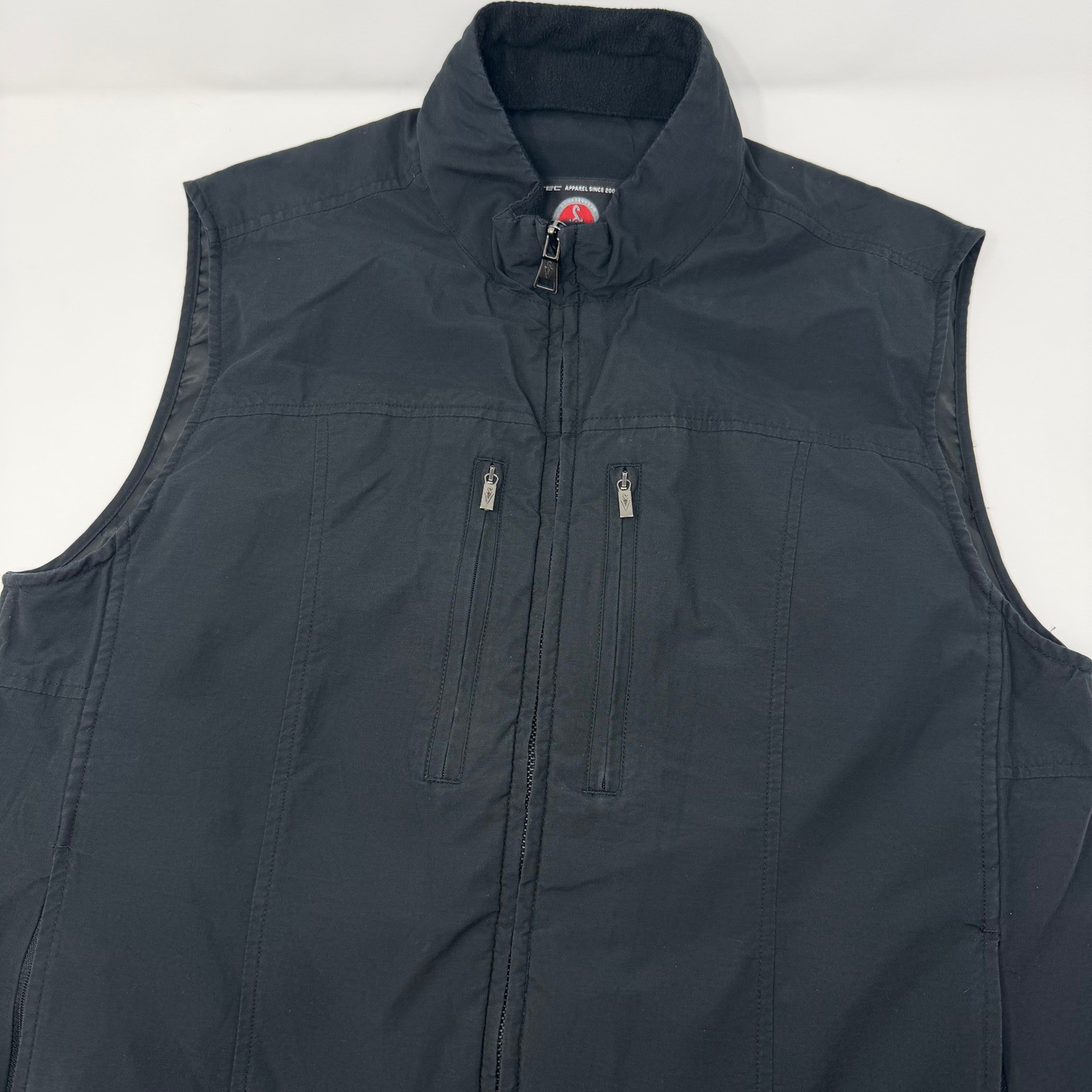 Scottevest RFID Travel Vest Black Mens Medium Multi-Pocket Utility Vest