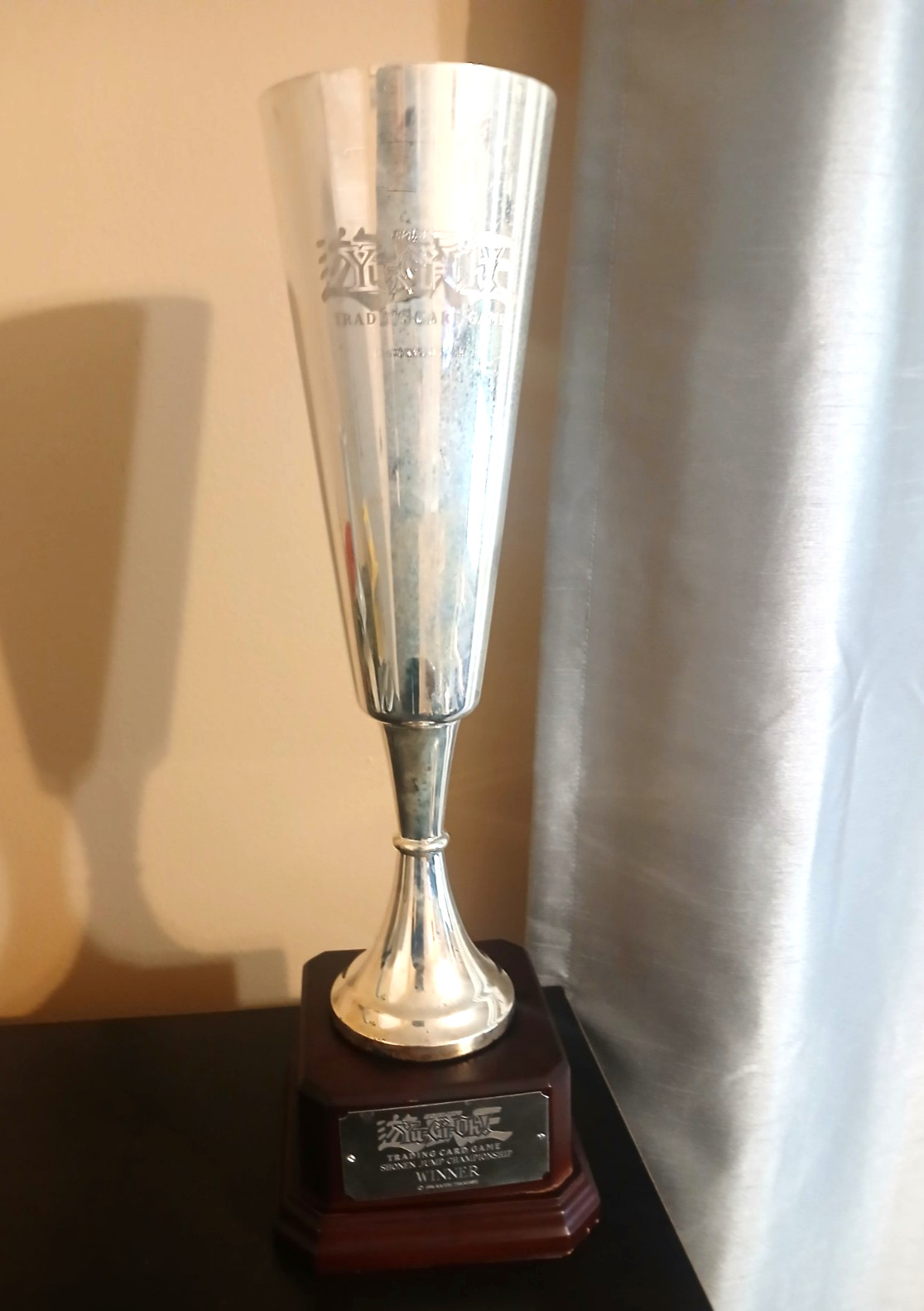 Authentic YU-GI-OH Vintage Shonen Jump Championship 1st Place Trophy 2007 Authentic YU-GI-OH Vintage Shonen Jump Championship 1st Place Trophy 2007
